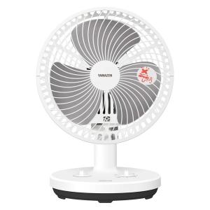 山善（YAMAZEN） 扇風機 卓上扇風機 左右首振り 18cm 切タイマー 風量2