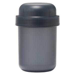 無印良品 トッピングカップ付き ランチカプセル 黒 ３５０ｍＬ 良品計画｜LOHACO by アスクル