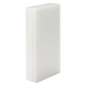 LOHACO - 無印良品 ポリプロピレン高透明フィルムアルバム 3段 3冊組