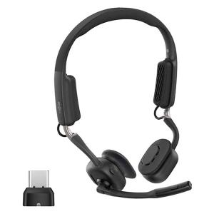 【アウトレット】SHOKZ 骨伝導ワイヤレスヘッドセット USB-Cレシーバー付 Bluetooth5.4 オフィス向け  OpenMeet｜LOHACO by アスクル