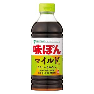 ミツカン 味ぽんMILD 500ml 1本 マイルド ポン酢｜LOHACO by アスクル