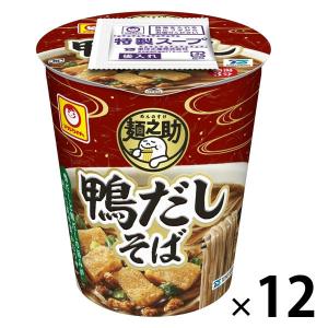 麺之助 縦型 鴨だしそば 1セット（12個）東洋水産 マルちゃん  カップ麺｜LOHACO by アスクル
