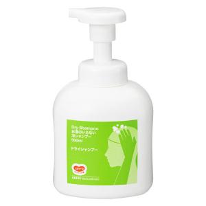 【ドライシャンプー】お湯のいらない泡シャンプー　アスクル×ハビナース　本体　1個（500ml）　清拭剤　清拭料　介護　防災　 オリジナル｜LOHACO by アスクル