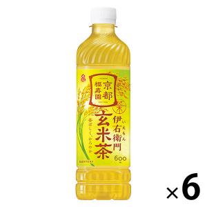 サントリーフーズ 伊右衛門 玄米茶 600ml 1セット（6本）｜LOHACO by アスクル