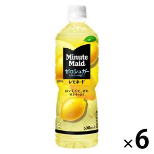 コカ・コーラ ミニッツ メイド ゼロシュガー レモネード 600ml 1セット（6本）｜LOHACO by アスクル