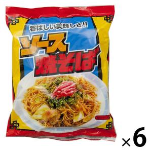 サッポロソース焼そば 82g 1セット（1袋×6） 麺のスナオシ｜LOHACO by アスクル