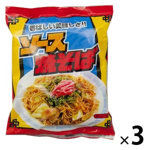 サッポロソース焼そば 82g 1セット（1袋×3） 麺のスナオシ｜LOHACO by アスクル