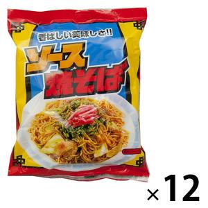 サッポロソース焼そば 82g 1セット（1袋×12） 麺のスナオシ｜LOHACO by アスクル