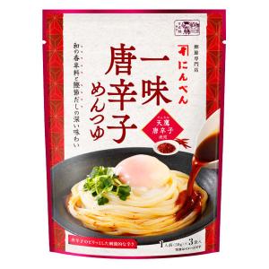 一味唐辛子めんつゆ 50g×3袋 1個 にんべん　麺つゆ　素麺　そうめんつゆ｜LOHACO by アスクル