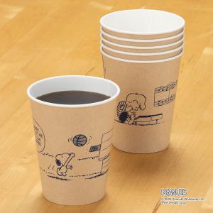 サンナップ 未晒し紙コップ スヌーピー 275ml（9オンス） 1袋（30個入） オリジナル｜LOHACO by アスクル