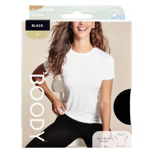 【アウトレット】Jorico　Enterprises　BOODY　クルーネックＴシャツ　Mサイズ　ブラック　1箱｜LOHACO by アスクル
