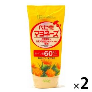 【ワゴンセール】べに花オレインマヨネーズ　500g 2個 創健社｜LOHACO by アスクル