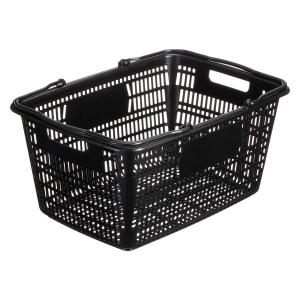 LOHACO - 現場のチカラ 買い物カゴ 28.8L 幅515×奥行358×高さ252mm
