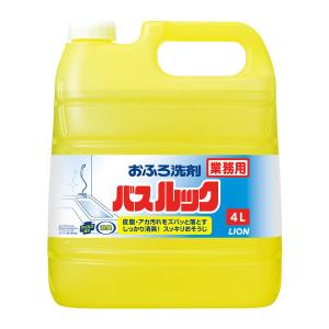 おふろ洗剤 バスルック 業務用4L 1セット（3個入）ライオン｜LOHACO by ASKUL