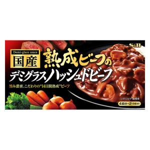 国産熟成ビーフのデミグラスハッシュドビーフ 1個 エスビー食品　ハヤシライスルゥ｜LOHACO by アスクル
