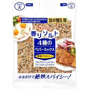 ハウス食品 香りソルト 4種のペパーミックス袋入り 1個｜LOHACO by アスクル