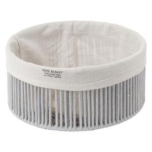 ロープ収納ボックス ラウンド (L) グレー LAKOLE/ラコレの商品画像