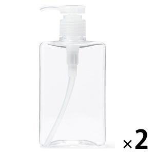 無印良品 PET詰替ボトル クリア 280mL 1セット（1個×2） 良品計画｜LOHACO by アスクル