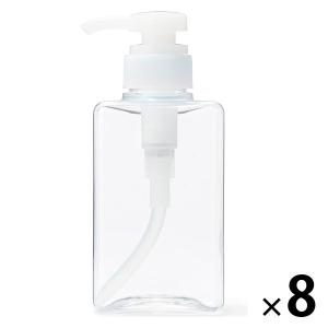 無印良品 PET詰替ボトル クリア 400mL 1セット（1個×8） 良品計画｜LOHACO by アスクル