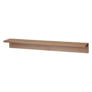 無印良品 壁に付けられる家具棚 ウォールナット材突板 88cm 良品計画｜LOHACO by アスクル
