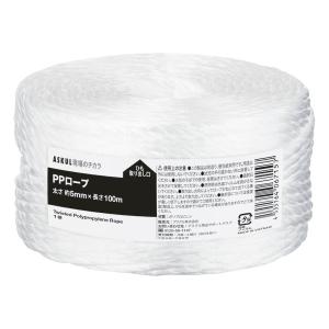 アスクル PPロープ 5mm×100m PPR5-100 1巻 オリジナル｜LOHACO by アスクル