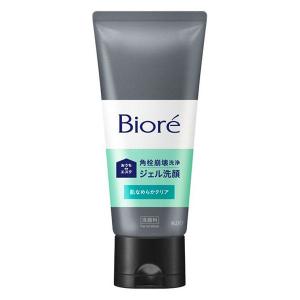 ビオレ おうちdeエステ ジェル洗顔 肌なめらかクリア 黒 180g 1個 花王　毛穴　角栓｜LOHACO by アスクル
