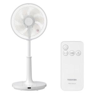 TOSHIBA（東芝） (扇風機)DCモーター搭載 リビング扇(ホワイト