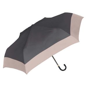【アウトレット】晴雨兼用 折りたたみ傘 55cm UVペールバイカラー アッシュグレー 925-063AGY 1本 日傘 熱中対策 中谷｜LOHACO by アスクル