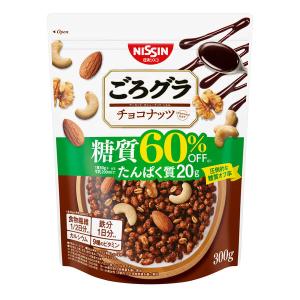 ごろグラ 糖質60%オフ チョコナッツ 1袋 日清シスコ シリアル｜LOHACO by アスクル