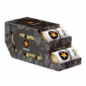 【ワゴンセール】【手前にコロコロ出てくる！】ビール （ロハコ限定） 黒ラベル コロコロストッカー 350ml×8本（わけあり品）