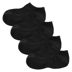 無印良品 レディース 婦人 足なり直角 スニーカーイン（４足組） ２３〜２５ｃｍ 黒 良品計画｜LOHACO by アスクル