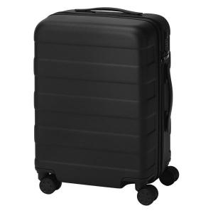 無印良品 バーを自由に調節できる ハードキャリーケース（３６Ｌ） 黒 タテ５４×ヨコ３７×マチ２４ｃｍ 良品計画｜LOHACO by アスクル