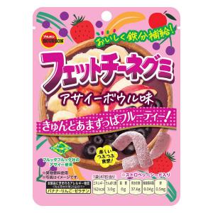 グミ 食べきりサイズ フェットチーネグミ アサイーボウル味 47g 1個｜LOHACO by アスクル