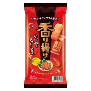 せんべい 煎餅 香り揚げ えびしお味 14本入 1個｜LOHACO by アスクル
