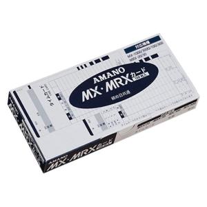 アマノ MX・MRXカード 1箱(100枚入)｜LOHACO by アスクル