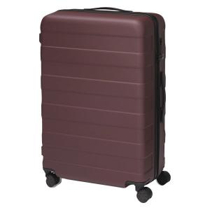 未使用に近い 無印良品 バーを自由に調節できる ハードキャリーケース 75L 無印良品（MUJI） スーツケース バーを自由に調節できる ハード