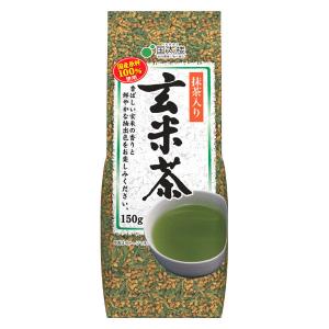 国太楼 抹茶入りこうばしい玄米茶 1袋(150g) 茶葉｜LOHACO by アスクル