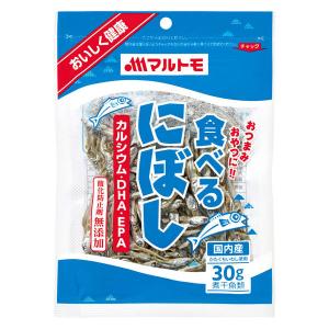 マルトモ　食べるにぼし　1袋（30g）　煮干し　おつまみ　おやつ｜LOHACO by アスクル