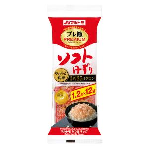 マルトモ　プレ節 ソフトけずり　25ミクロン 1パック（1.2g×12袋）　削りぶし　かつおぶし｜LOHACO by アスクル