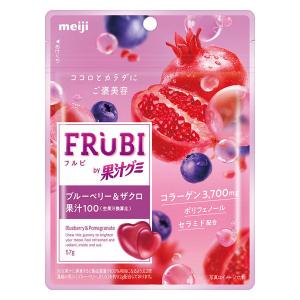 グミ 食べきりサイズ ＦＲＵＢＩ　ｂｙ果汁グミ　ブルーベリー＆ざくろ 1個｜LOHACO by アスクル