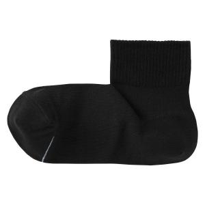 無印良品 レディース 婦人 足なり直角 さらっと綿 ショート丈靴下 ２３〜２５ｃｍ 黒 良品計画｜LOHACO by アスクル
