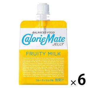 【アウトレット】【Goエシカル】訳あり 大塚製薬 カロリーメイトゼリー フルーティミルク味 1セット（1個×6） ※賞味期限9月3日｜LOHACO by アスクル