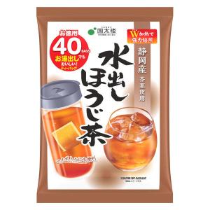 国太楼 水出しほうじ茶ティーバッグ 1袋(40バッグ入)｜LOHACO by アスクル