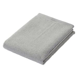 無印良品 やわらか薄手バスタオル ６０×１２０ｃｍ グレー 良品計画｜LOHACO by アスクル