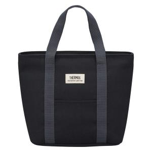 保冷ランチバッグ 7L ブラック RFF-0071 BK 1個 トートバッグタイプ 4層断熱構造 手洗いOK サーモス｜LOHACO by アスクル