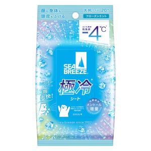 数量限定 シーブリーズ アイスシャワーシート フローズンミント 20枚入 ファイントゥデイ｜LOHACO by アスクル