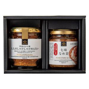 LOHACO - 大人のしゃけしゃけめんたいと七味なめ茸のセット 1箱
