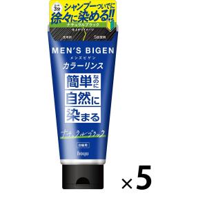 メンズビゲン カラーリンス ナチュラルブラック ( 160g*2本セット