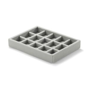 無印良品（MUJI） 収納 重なるベロアケースネックレス用 アクリル