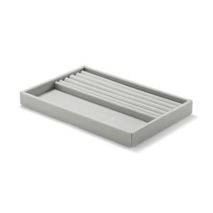無印良品（MUJI） 収納 重なるベロアケースネックレス用 アクリル